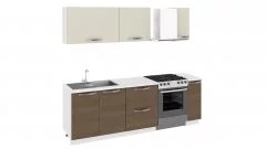 Кухонный гарнитур стандартный набор «Капучино»