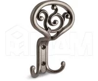 ROME Крючок трехрожковый бронза состаренная: WAP.801.000.00AB