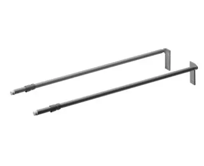 Hettich: 1081335: Комплект продольных релингов короба InnoTech для задней деревянной стенки, NL520, белый