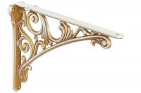 Менсолодержатель, отделка золото винтаж