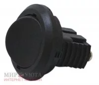 Выключатель врезной, черный: 300 ЧЕРНЫЙ