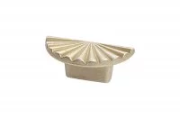 Ручка-кнопка, отделка серебро восточное