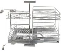 EASY CORNER PARTNER Волшебный уголок, универсальный, для распашного фасада: NEC45FPR EASY CORNER PARTNER Волшебный уголок, универсальный, для распашного фасада: NEC45FPR