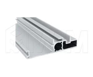 PS19 Вертик. профиль-ручка широк., серебро, L-3000: PR1933009PR-S