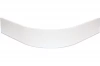 14 Закругление универсальное для цоколя ПВХ Н.150, ясень структурный