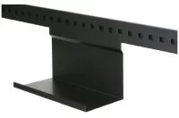 Полка универсальная 1-уровневая, 250х153х180мм, отделка черный бархат (матовый)