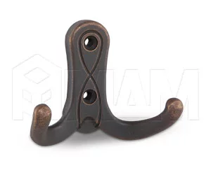 SERPENTE Крючок двухрожковый медь состаренная: WR4225