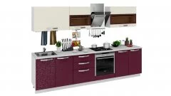 Кухонный гарнитур длиной - 300 см (со шкафом НБ)