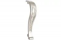 Ручка-скоба 96мм, отделка серебро
