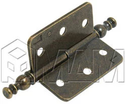 Петля карточная бронза (левая): ZS1002-Л