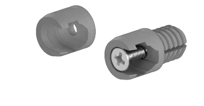 Hettich: 9127000: Соединитель передней панели для продольного релинга ArciTech, под запрессовку