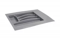 Ёмкость в базу 400-450 для столовых приборов, цвет серый