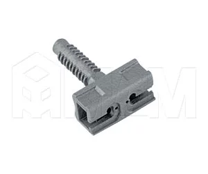 ZERO Скрытый фронтальный полкодержатель для деревянных полок толщиной от 18 мм с фиксацией: ZE01