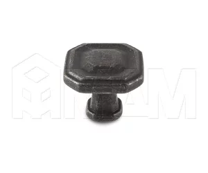 Ручка-кнопка железо черное: WPO.775.000.00T2