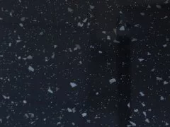 Бортик пристеночный треугольный ALPHALUX,звездн. ночь глянец, 30*25 мм, L=4.1м, алюминий