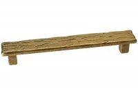 Ручка-скоба 128мм, отделка старая бронза