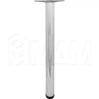 Опора для стола, D60, H710+25 мм, хром, 4шт.: X4RG 710 CR 4