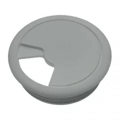 GTV: Заглушка кабель-канала пластик серая: PM-PLFI60-30