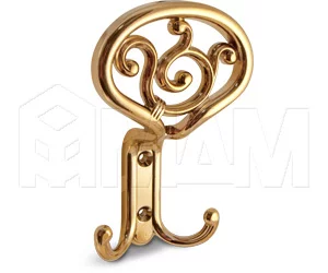 ROME Крючок трехрожковый золото темное: WAP.801.000.00G3