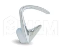 Крючок двухрожковый хром: PA.0282.CL