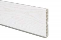 14 Цоколь ПВХ H.100, L=4000, ясень структурный