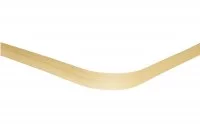 8040 Закругление для цоколя ПВХ Н.100, шпон абачи