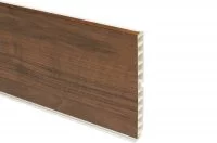 09 Цоколь ПВХ H.150, L=4000, орех темный