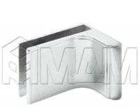 Ручка для стекл. двери с петлями D/13, хром: D/12 CR Ручка для стекл. двери с петлями D/13, хром: D/12 CR