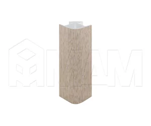 Уголок 90 градусов универсальный (высота 150), дуб беленый: 19.1303R.15