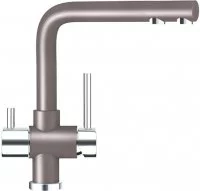 Schock: 710036 Смеситель Wellus, Cristadur, хром/бронза Schock: 710036 Смеситель Wellus, Cristadur, хром/бронза