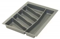 Ёмкость в базу 450 для столовых приборов, цвет орион серый