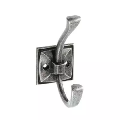 GTV: Крючок мебельный MADRYT, античное серебро: WZ-MADRYT-07