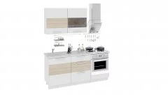 Кухонный гарнитур длиной - 180 см (со шкафом НБ)