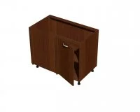 Корпус углового шкафа с полкой, Ф/П 900*560*720