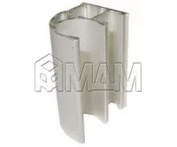 Профиль-ручка асимм. серебро L=5400: БЦВ ЛАЙТ 0621 УП