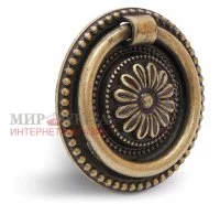 Ручка-капля бронза состаренная: WBH.5017.00A.00D1