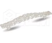 Ручка-скоба 128мм серебро Венецианское: WMN.707.128.00M5