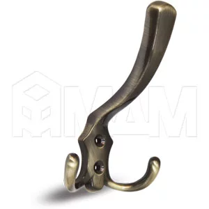 Крючок трехрожковый бронза полированная: WP59AB