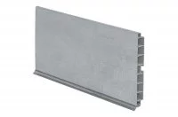 79 Цоколь ПВХ H.120, L=4000, под серебро