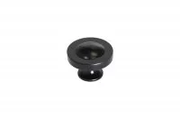 Ручка-кнопка, отделка черный матовый