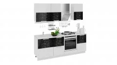 Кухонный гарнитур длиной - 210 см (со шкафом НБ)