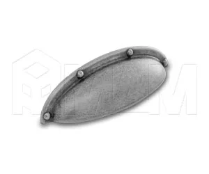 Ручка-раковина 64мм серебро состаренное: WMN.5230.064.00E8