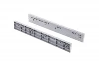 Комплект расширителей для рамок выдвижных, правые (2 шт.), отделка серая