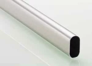 Hettich: 9000597: Гардеробная штанга, L2000, 30х15, никелированная матовая