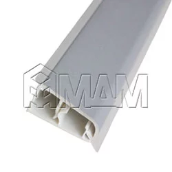 Плинтус пластиковый овальный L=4м, &quot