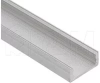 Профиль SM1, накладной, 16х7мм, L-2000: LSP-SM1-ALU-2000-0