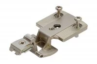 База для полунакладной петли серии 3000, угол открывания 240°, отделка никель