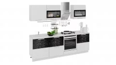 Кухонный гарнитур длиной - 240 см (со шкафом НБ)