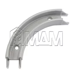 Радиус накладной, серебро/металлик: 655