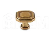 Ручка-кнопка бронза Орваль: WPO.775.000.00A8